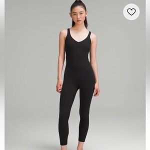 Lululemon align bodysuit onesie leotard 25 inch black